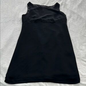 Report Collection Elegant Black Sleeveless Mini Dress